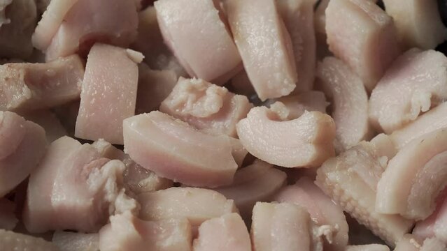 Classic side dish - lard residue