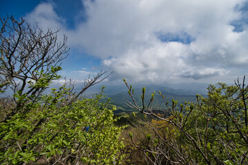 Obraz na płótnie Canvas 山頂からの風景