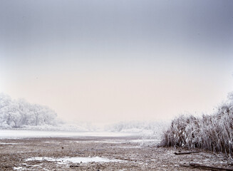 Obraz na płótnie Canvas Winter im Westerwald