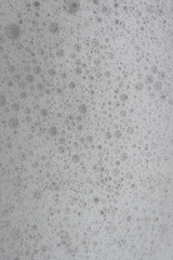 Mousse et bulles de savon