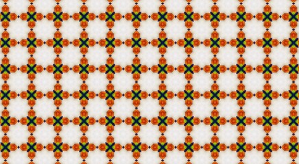 Textile abstract background. Seamless Geometric background. Fresco for interior printing, Wallpapers. Mural art.