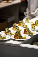 food in restaurant