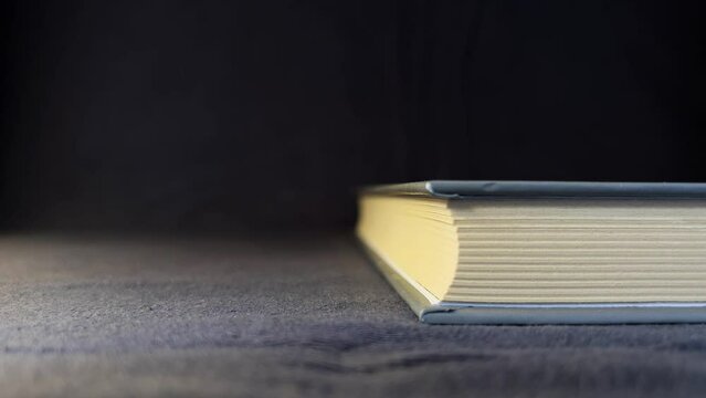 Book, lights, backdrop, old book