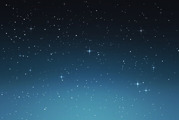 Obraz premium 背景素材_水彩テクスチャ_夜空