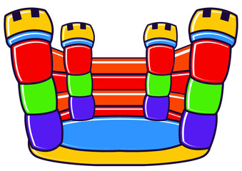 Bouncy castle inflatable fun