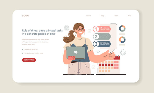 Hyperfocus idea, how to become more efficient web banner or landing page