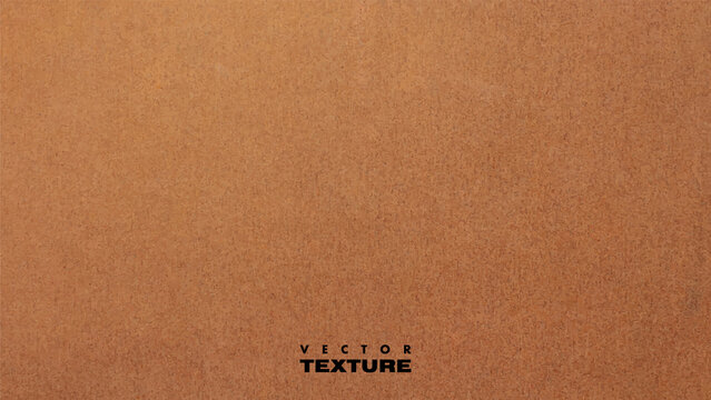 texture of corten steel for your goals in design. brown background of rusty metal wall. vector illustration