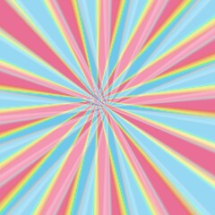 An illustration with rays coming out of the center. Unique radial pattern. Background with stripes, lines, diagonals. For scrapbooking, printing, websites and bloggers