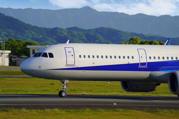 airplane at the airport