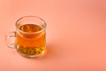 Traditional hot panela drink - Saccharum officinarum