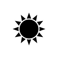 Sun simple icon