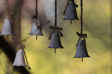 hanging decorative bells