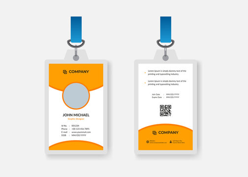 Institute Id Card Design