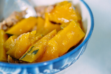 thai Stir Fried pumpkin