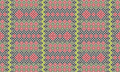 seamless pattern ethnic vector background