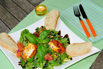 Rohkostsalat mit Ruccola