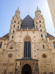 St Stephen's Cathedral in Vienna in spring