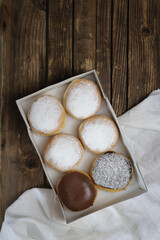 Traditional Austrian carnival donuts