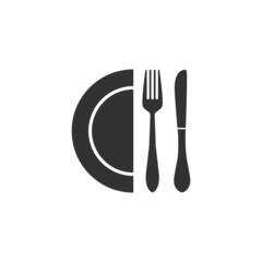 Restaurant, food vector icon set