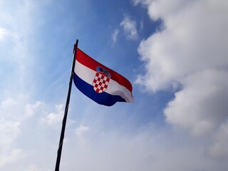 Drapeau de la Croatie