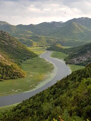 Fototapeta na wymiar Rijeka Crnojevica, Monténégro 