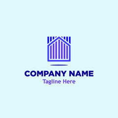 real estate concept house home logo