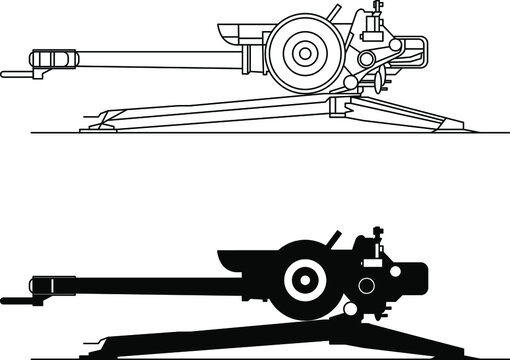 Artillery clip art preview