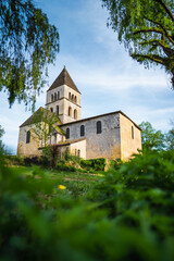 Fototapeta premium A french village Saint-Leon-sur-Vezere located in southwest France. High quality photo