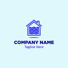 Fototapeta premium real estate concept house home logo