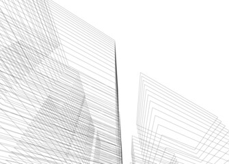 Fototapeta premium abstract architecture background