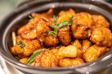 A delicious little stir-fry of chicken