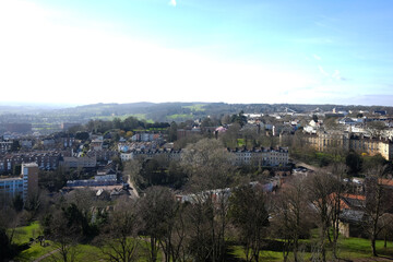 A view from Cabot Tower in Bristol