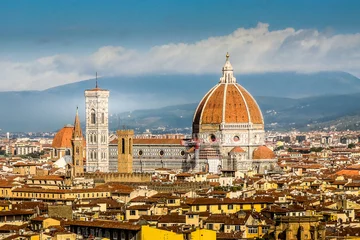 Selbstklebende Fototapeten Florence Cathedral © Nadzeya