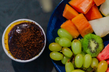 Café da tarde, pães e patês