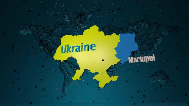 Ukraine war zones, Mariupol, Donetsk, Luhansk