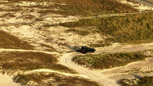 4x4 Overlanding In The Beach Dunes