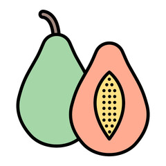 Papaya Icon