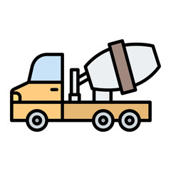 Cement Truck Icon