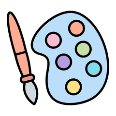 Color Palette Icon
