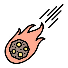 Meteorite Icon