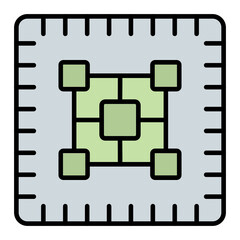 Micro Chip Icon