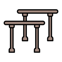 Parallel Bars Icon