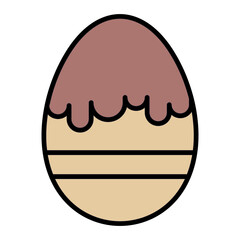 Chocolate Egg Icon