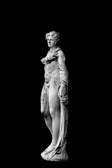 Olympic goddess of love and beautty Aphrodite (Venus). Antique mythology. An ancient statue...