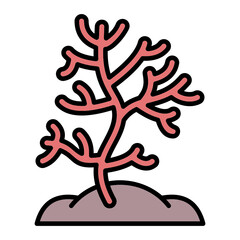 Coral Icon