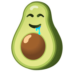 Avocado Emoji © piotr