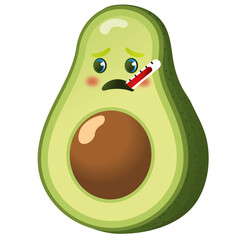 Avocado Emoji © piotr