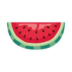 watermelon fruit portion