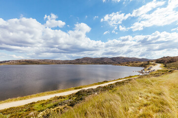 Summer Landscape at Rocky Lake near Falls Creek Australia