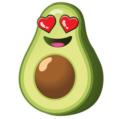 Avocado Emoji © piotr